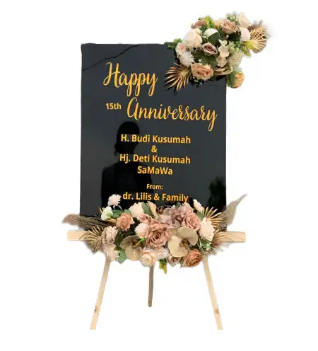 Papan Bunga Akrilik Karang Serang